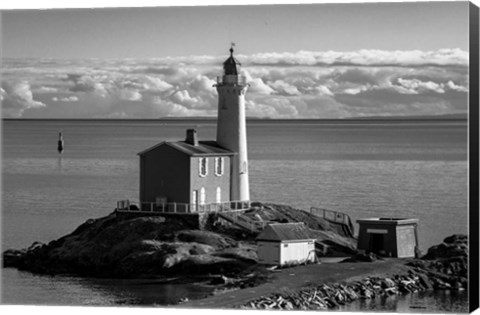 Framed Fisgard Lighthouse Print