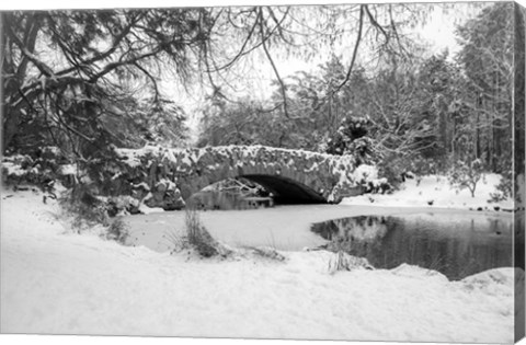 Framed Stone Bridge Print