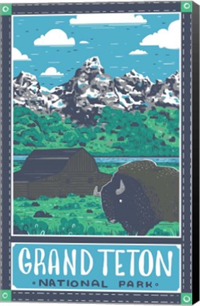 Framed Grand Teton National Park Print