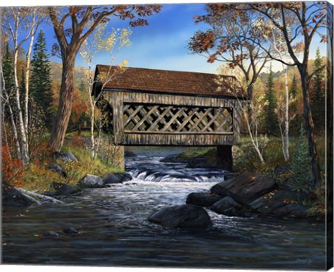 Framed Trout Creek Crossing Print