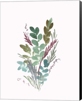 Framed Farmhouse Florals I Print