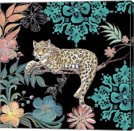 Framed Jungle Exotica Leopard II Print