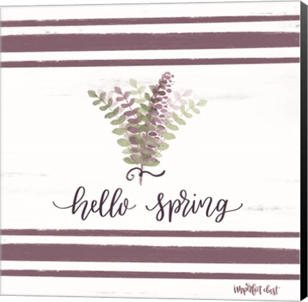 Framed Hello Spring Print