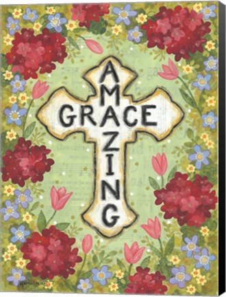 Framed Amazing Grace Print