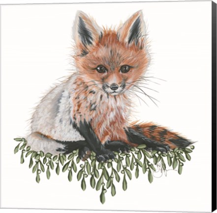 Framed Baby Fox Print