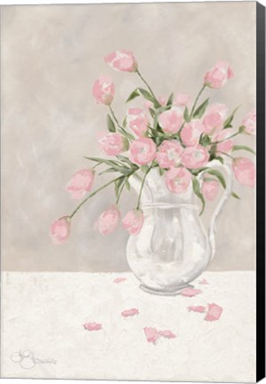 Framed Pink Tulips Print