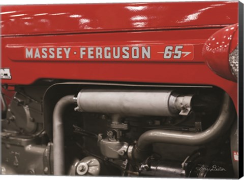 Framed Massey-Ferguson I Print