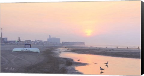 Framed Ocean City Sunrise Print