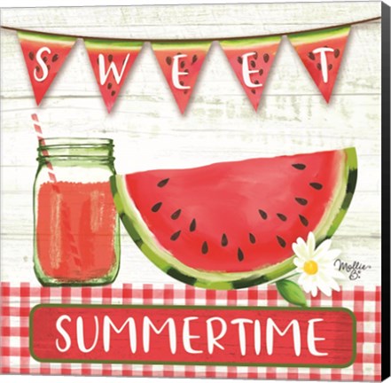 Framed Sweet Summertime Print