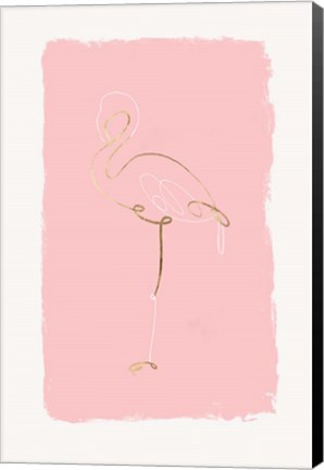 Framed Graceful Bird II Print