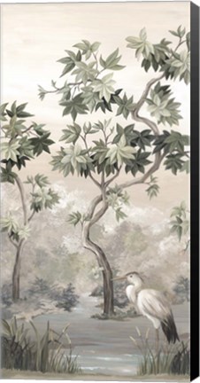 Framed Beneath the Silent Leaves Print