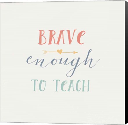 Framed Teacher Inspiration II Color Print