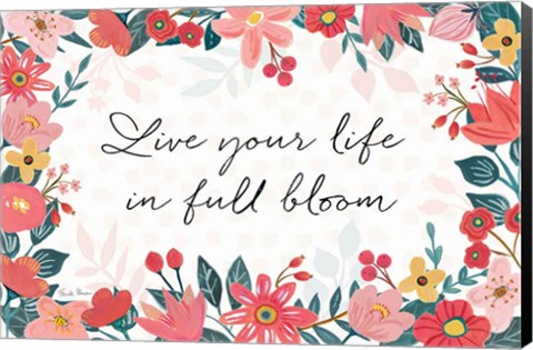 Framed Bright Petals I Print