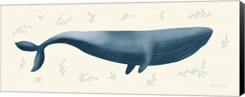 Framed Ocean Life Whale Print