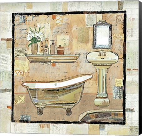 Framed Bath Scene II Print