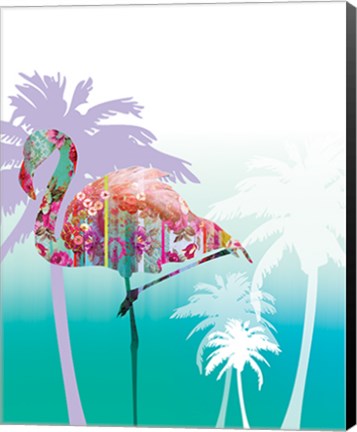 Framed Flamingo Print