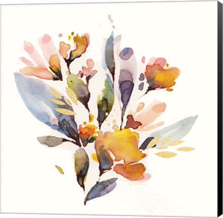 Framed Floral I Print