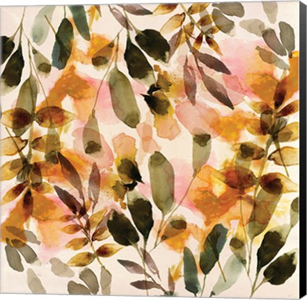 Framed Blush Floral Print