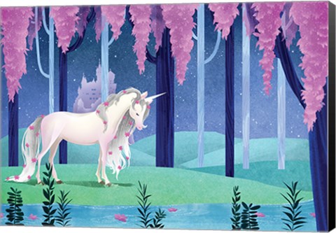 Framed Unicorn Print