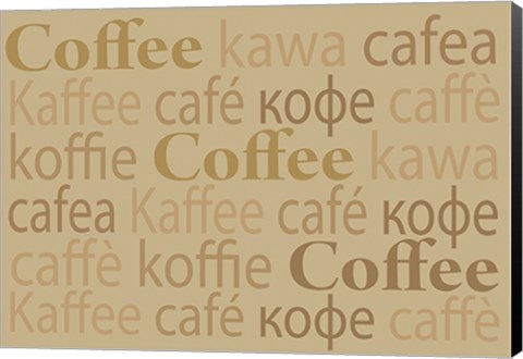 Framed Coffee II Print