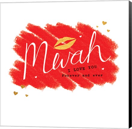 Framed Mwah Print