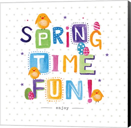 Framed Spring Time Fun Print