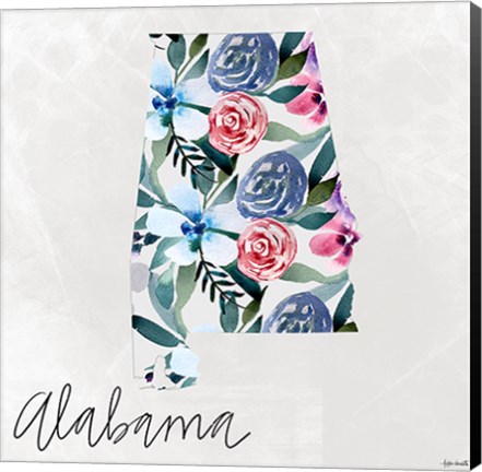 Framed Alabama Print
