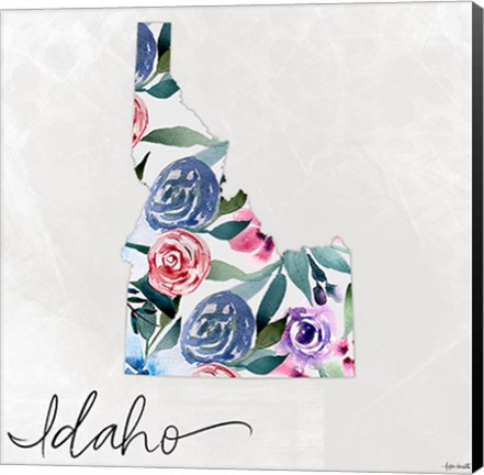 Framed Idaho Print