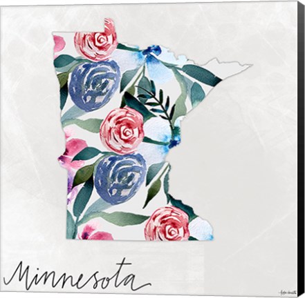 Framed Minnesota Print