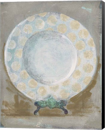 Framed Dinner Plate III Print