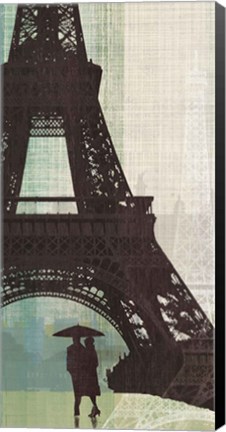 Framed Eiffel Tower I Print