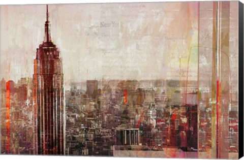 Framed Shades of New York Print