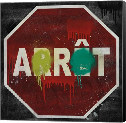 Framed Arret Print