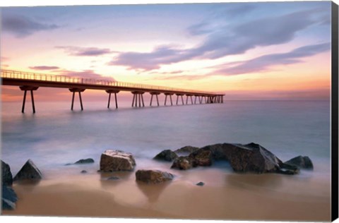 Framed Pier Print