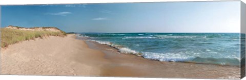 Framed Sand and the Sea Print