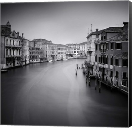 Framed Canal Grande II Print