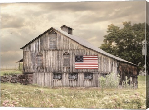 Framed Rural Virginia Barn Print