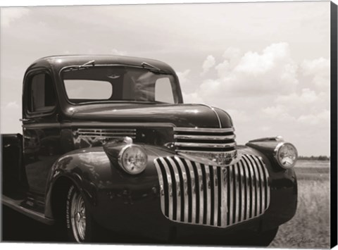 Framed Restored Chevy Truck Print