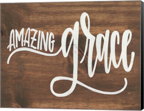 Framed Amazing Grace Print