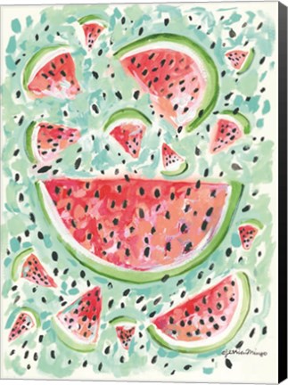 Framed Watermelon Weather Print