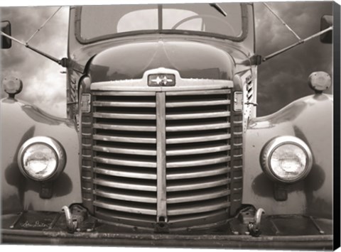 Framed International Truck Print