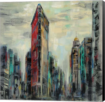 Framed Manhattan Flatiron Building Print