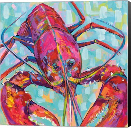 Framed Lilly Lobster III Print