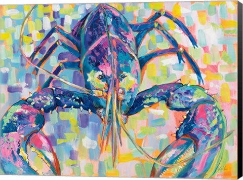 Framed Lilly Lobster II Print