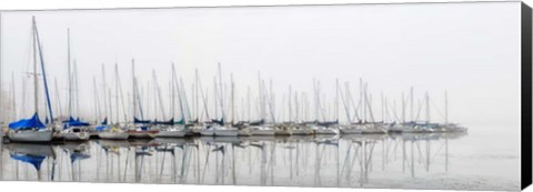 Framed Sailing Boats Panel Print