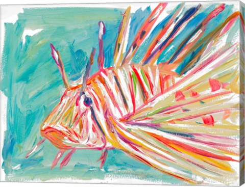 Framed Colorful Fish Print