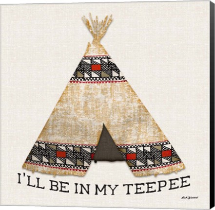 Framed In My Teepee Print