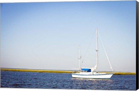 Framed Resting Sails Print