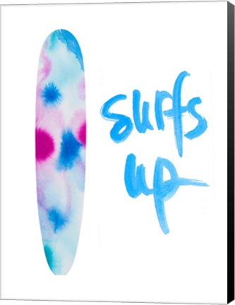 Framed Surfs Up Print