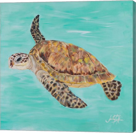 Framed Sea Turtle II Print